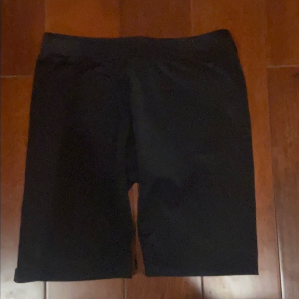 Black Spandex Shorts